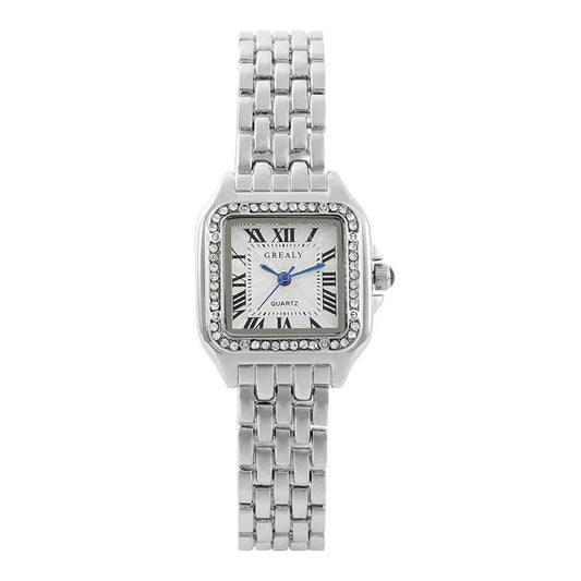 Montre DONNA Argent (Avec diamants)